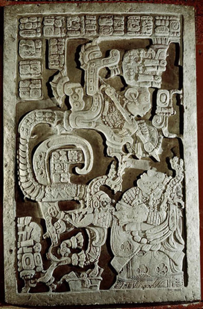<p>Chiapas, Mexico. Maya. 725 C.E. Limestone (architectural complex).</p>