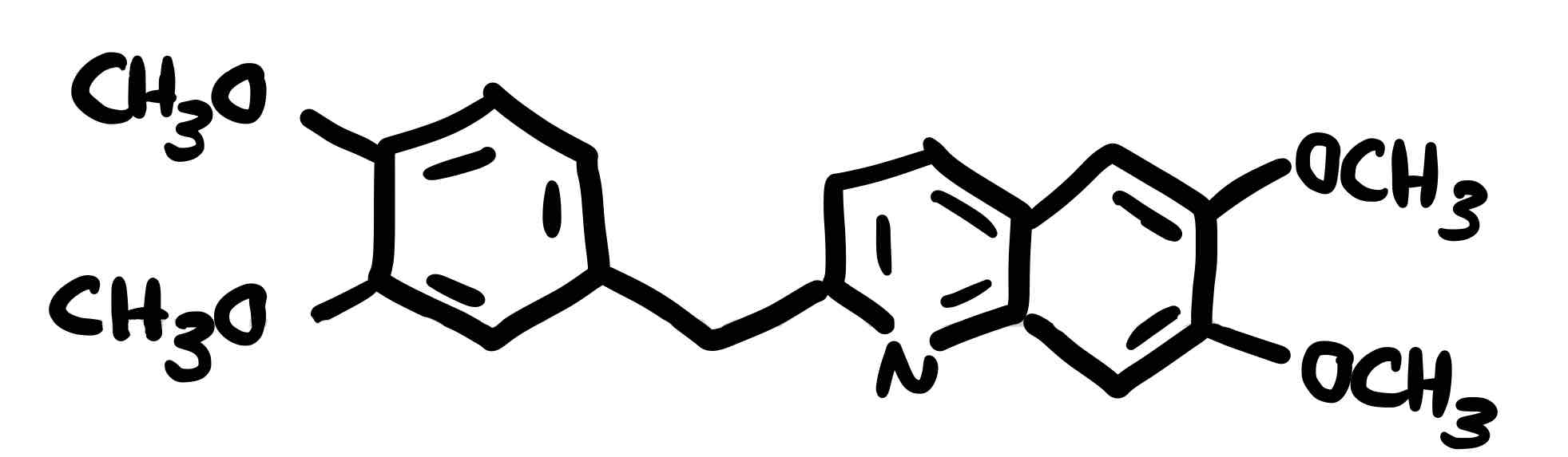 <p>Basic Alkaloid in plant ( Improves blood flow by relaxing blood vessels)</p>