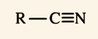 <p>compound containing cyano group -C(triple bond)N</p>