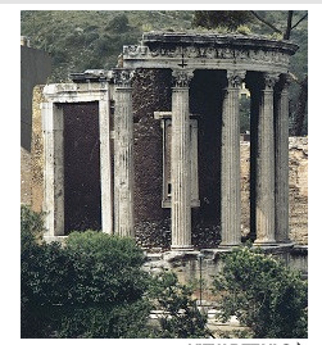 <p>a circular structure, often a temple, of ancient Greece and ancient Rome, and in classical or neoclassical architecture.</p>