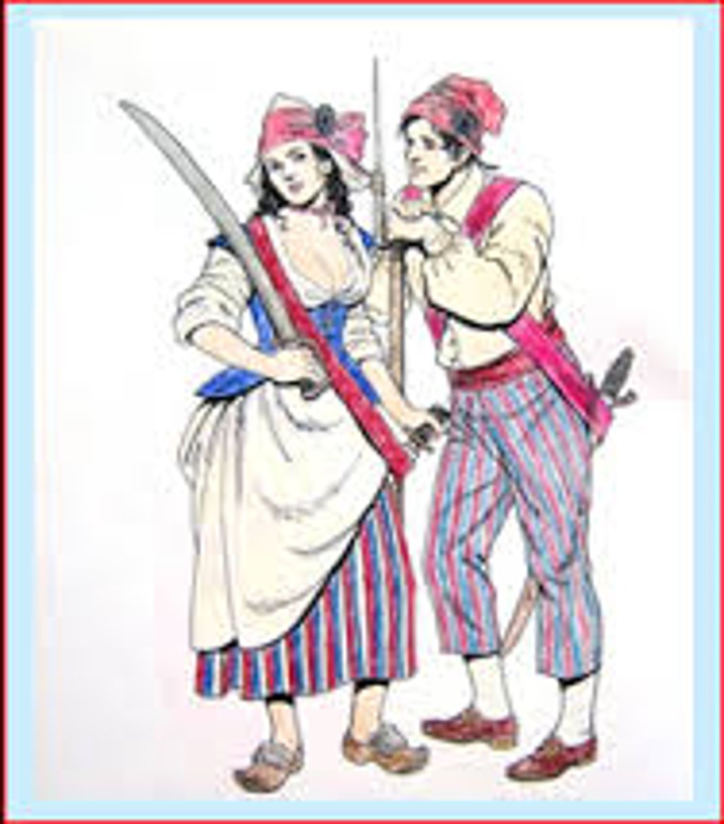 <p>a lower-class Parisian republican in the French Revolution.</p>