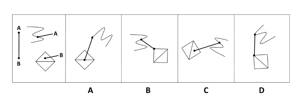 <p>Which of these images <em>best</em> solves the problem in the first picture?</p><ol><li><p>B</p></li><li><p>D</p></li><li><p>A</p></li><li><p>C</p></li></ol>