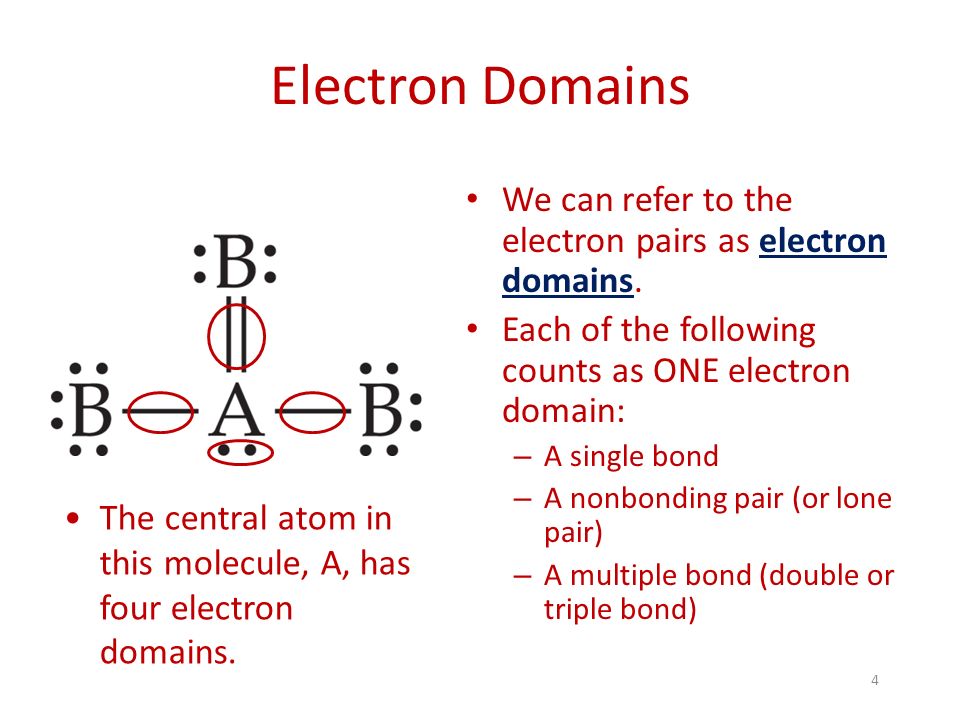 <p>the number of lone pairs or bond locations around a particular atom</p>