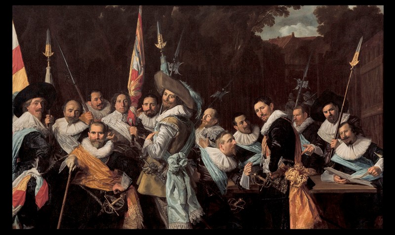 <p>Officers and Sergeants of the St. Hadrian Civic Guard Company</p>