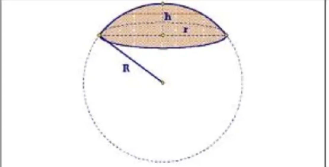 <p> S = 2π.R.h= π.( r² + h²)</p>