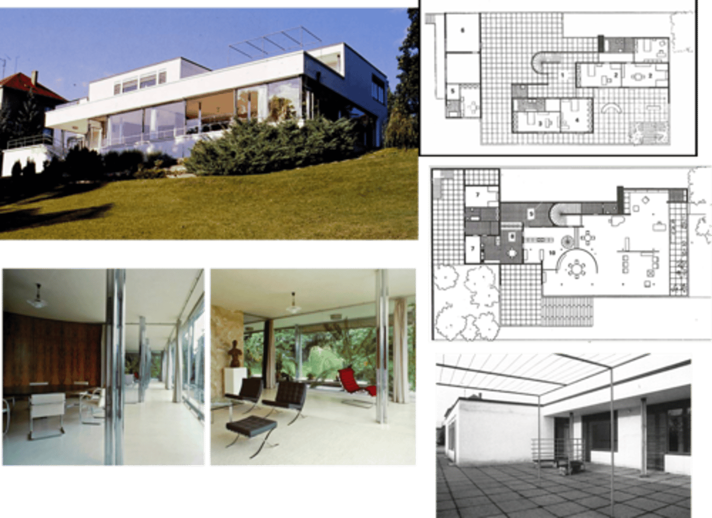 <p>Ludwig Mies van der Rohe: Tugendhat House, 1928-30,</p>