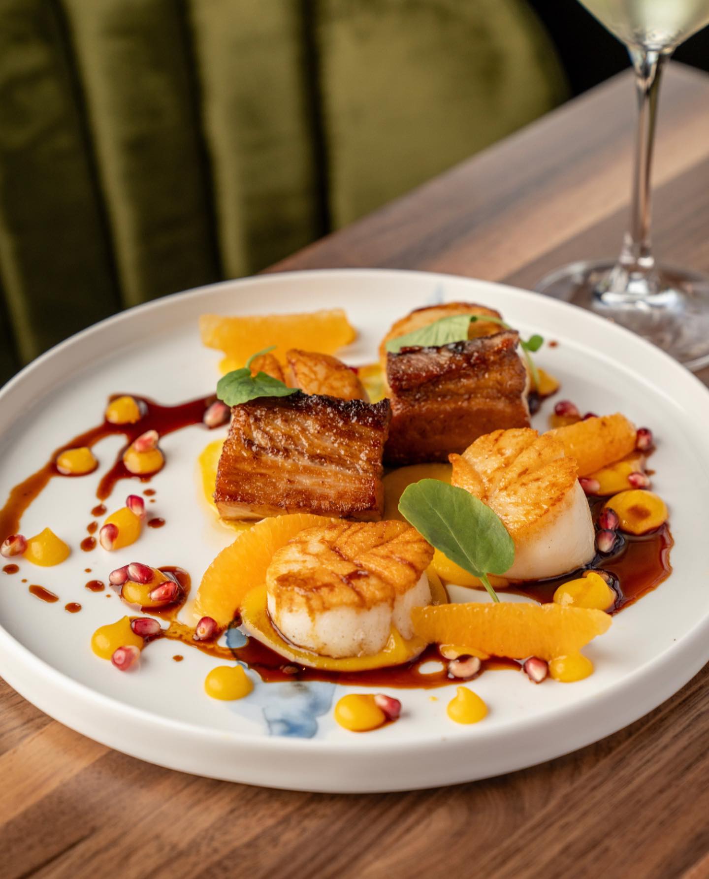 <p>Pan Seared Scallops</p>