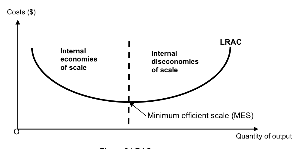<p>IEOS: the falling part of the LRAC curve</p><p>IDOS: the upward sloping part of the LRAC curve</p>