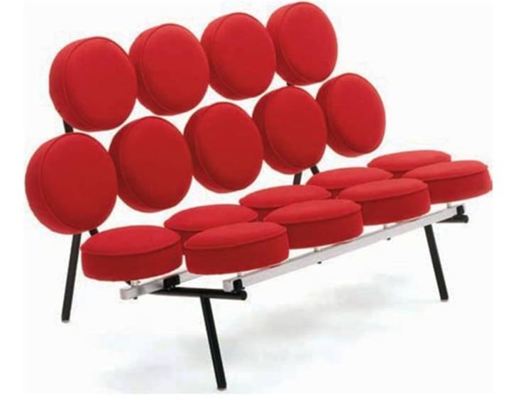 <p>By George Nelson; has 18 buttons/circles</p>