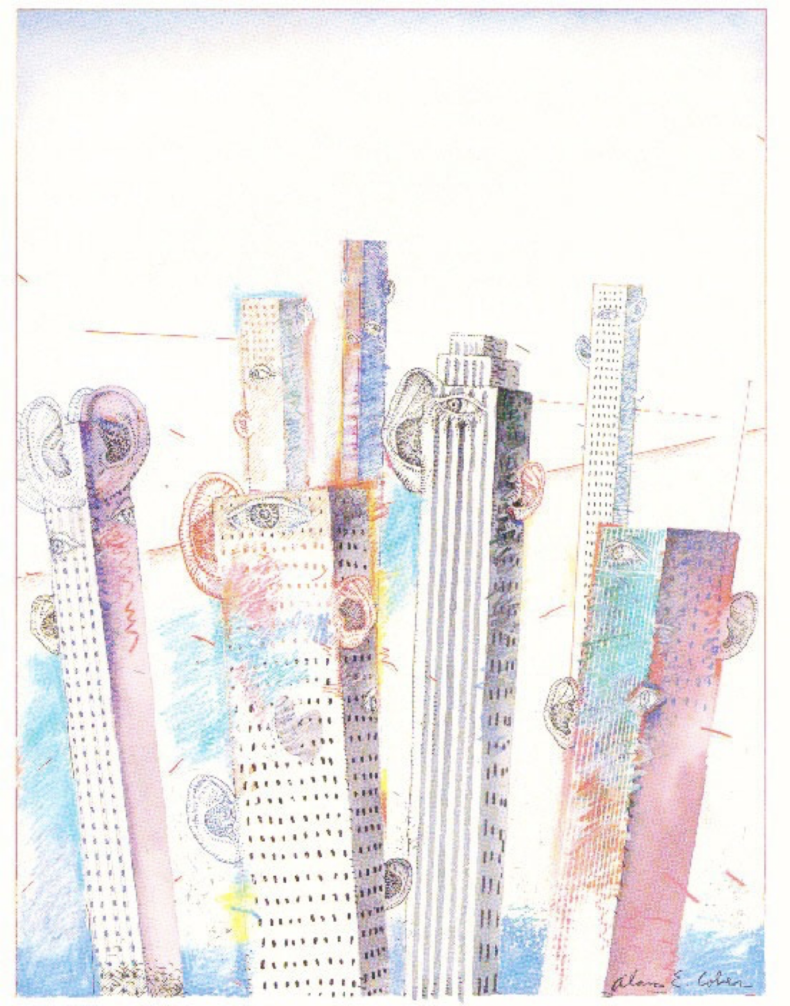<p>This artist has given human qualities to something inanimate and abstract— This was new.  Who created this?</p>