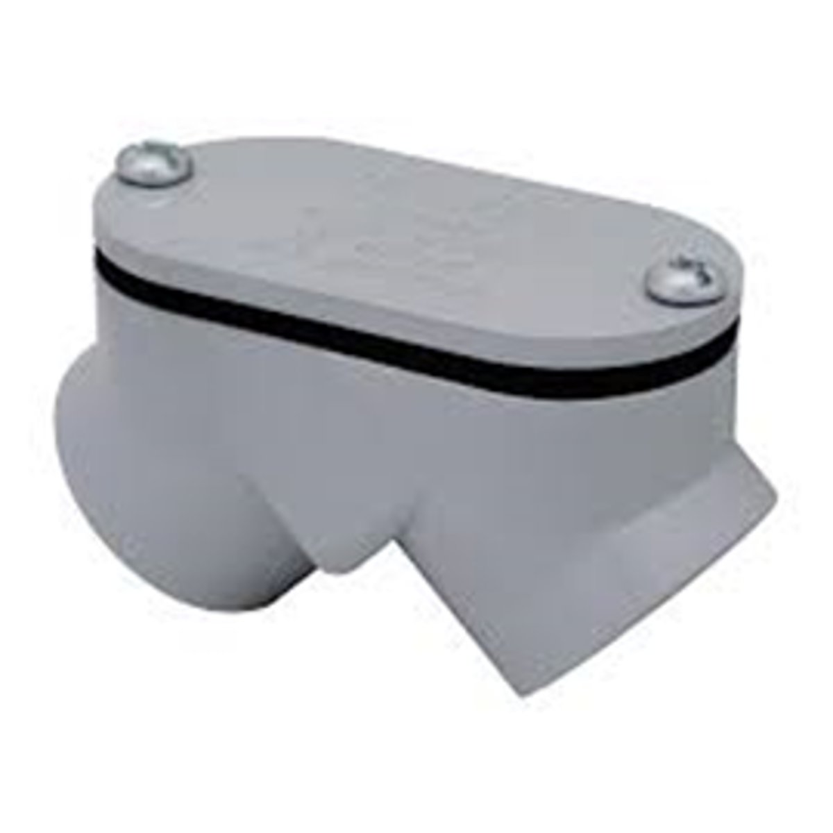 <p>Used to make 90 degree bends and has removable cap for splicing or pulling wire. Glues to PVC conduit. Types denote the location of the cover (e.g. LB, LR)</p>
