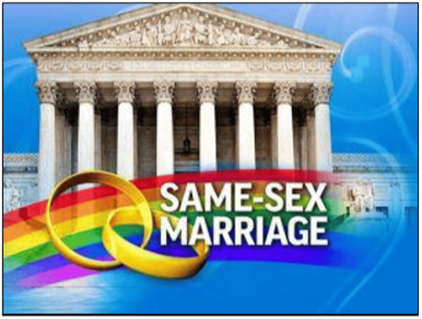 <p>- JAMES OBERGEFELL + JOHN ARTHUR were married in another state</p><p>- When ARTHUR died, the state of Ohio would not list OBERGEFELL as his spouse on his death certificate</p><p>- OBERGEFELL sought an injunction to require the state to do so</p><p>- funeral director joined the lawsuit, asking the court to protect his right to recognize same-sex marriages on other death certificates</p><p>- in the other cases combined with OBERGEFELL, the plaintiffs raised a broader challenge, arguing that Ohio's refusal to recognize out-of-state marriages between same-sex couples violates the 14th Amendment</p><p>- plaintiffs in the case involved 4 same-sex couples, all married in other states, who wanted Ohio to recognize their marriages on their adopted children's birth certificates</p><p>- Justice KENNEDY concluded: "The Court, in this decision, holds same-sex couples may exercise the fundamental right to marry in all States. It follows that the Court also must hold—and it now does hold— that there is no lawful basis for a State to refuse to recognize a lawful same-sex marriage performed in another State on the ground of its same-sex character. No union is more profound than marriage, for it embodies the highest ideals of love, fidelity, devotion, sacrifice, and family. In forming a marital union, two people become something greater than once they were. As some of the petitioners in these cases demonstrate, marriage embodies a love that may endure even past death. It would misunderstand these men and women to say they disrespect the idea of marriage. Their plea is that they do respect it, respect it so deeply that they seek to find its fulfillment for themselves. Their hope is not to be condemned to live in loneliness, excluded from one of civilization's oldest institutions. They ask for equal dignity in the eyes of the law. The Constitution grants them that right"</p>