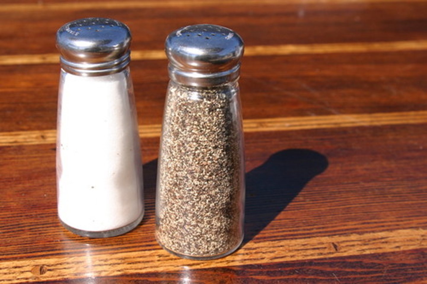 <p>salt and pepper</p>