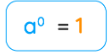 <p>Any non-zero number raised to the power of zero is equal to 1.</p>