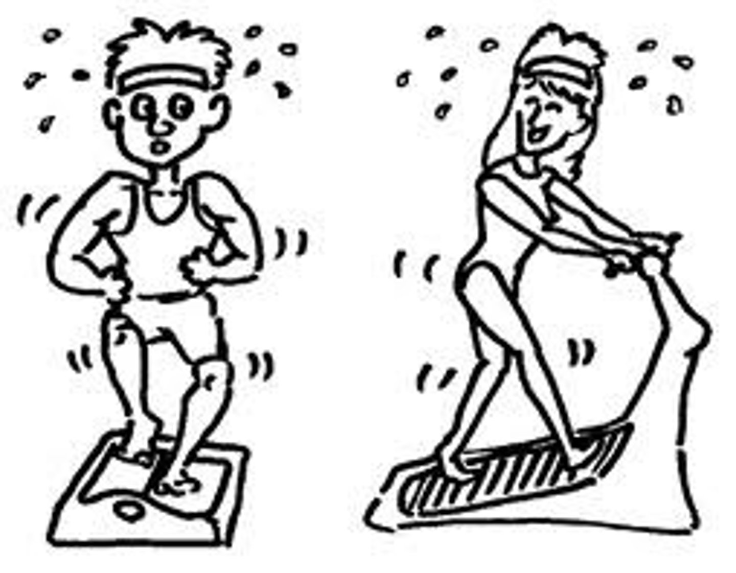 <p>to exercise</p>