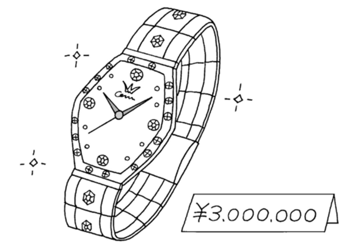 <p>expensive; high</p>