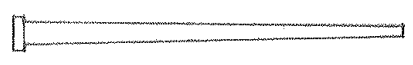 <p><span>A nail having a tapering rectangular shank with a blunt point, made by cutting and shaping piece of round or elliptical steel</span></p>