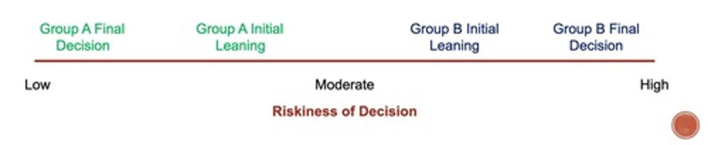 <p>Groups may make riskier decisions than individuals.</p>