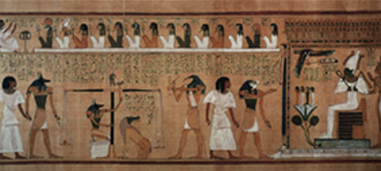 <p>1275 BCE, Papyrus, New Kingdom Egypt</p>
