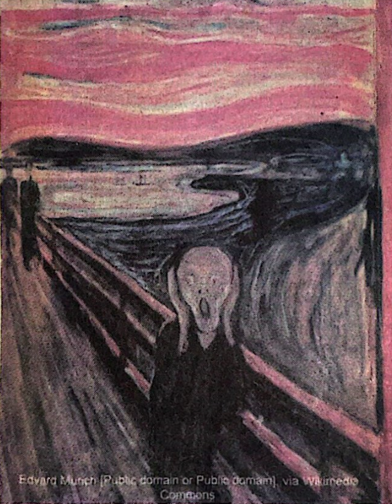 <p>Edvard Munch’s “The Scream”</p>