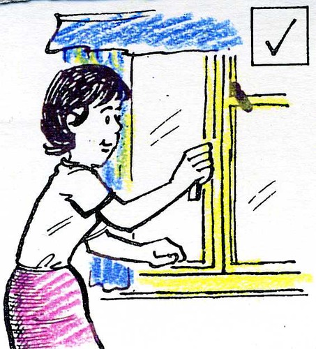 Schliesse das Fenster!