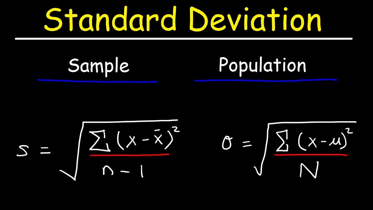 <p>measures the average distance from the mean, (sd)² is variance; “The center typically varies by SD from the mean of (x)</p>