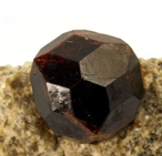 <p>red to reddish brown garnet</p><p></p>