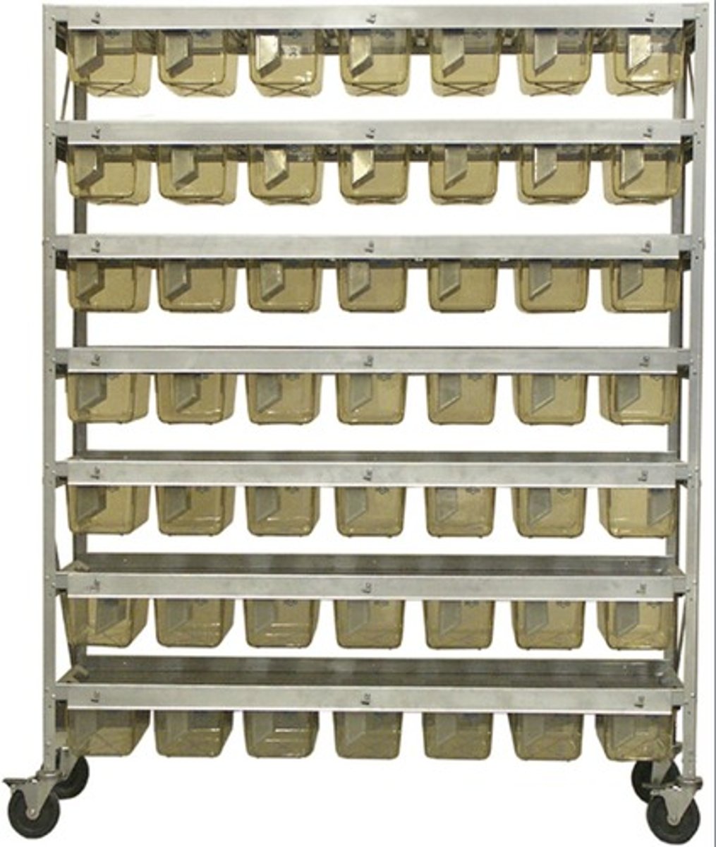 <p>They have a mesh bottom that provides excellent ventilation but creates a poor microenvironment.</p>