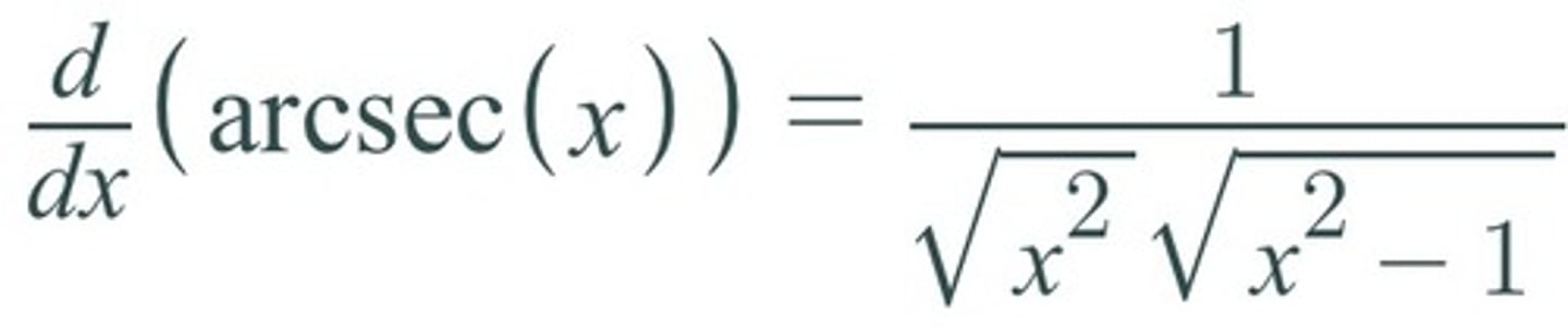 <p>1/x√(x²-1)</p>