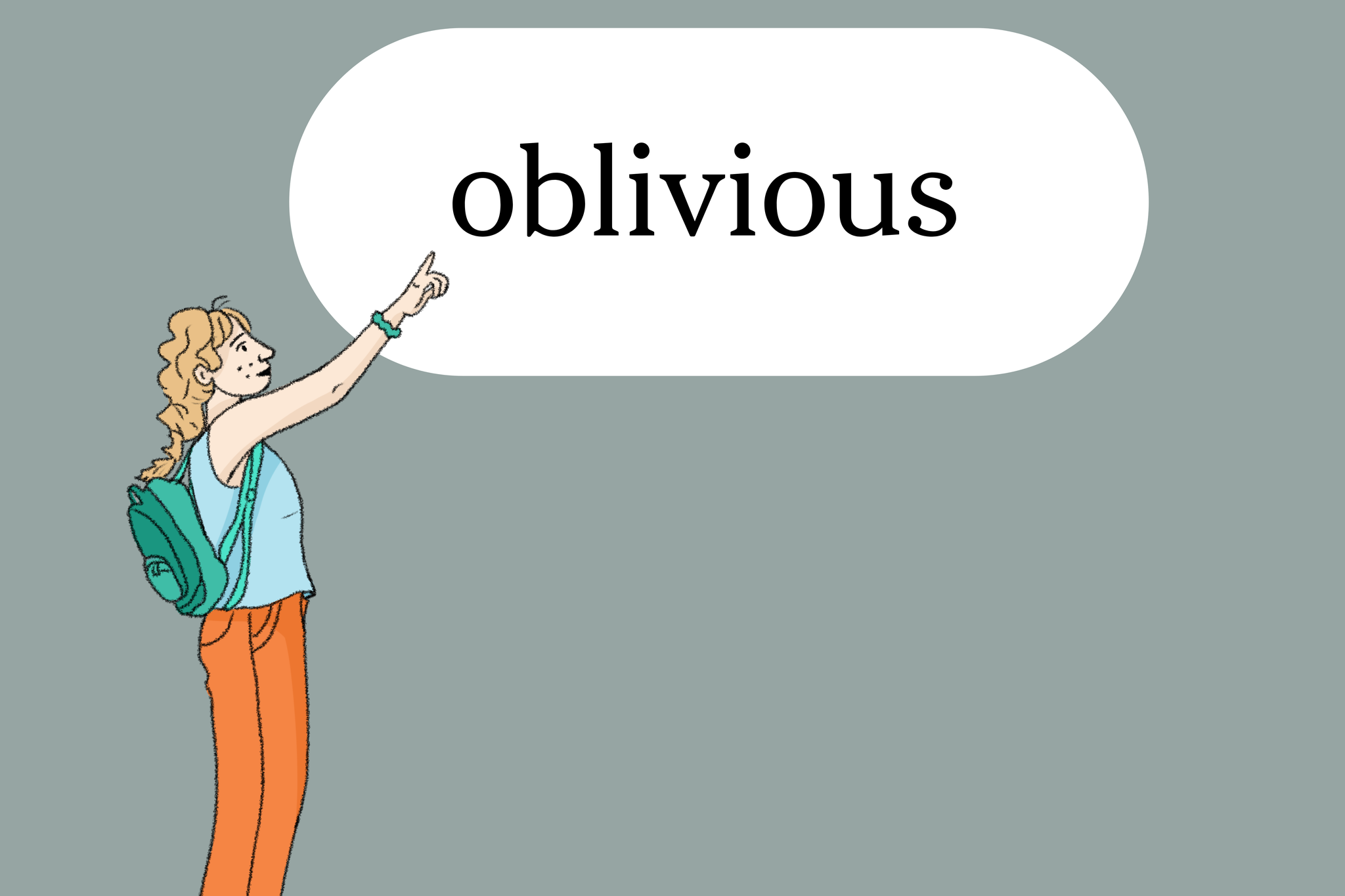 <p>Passive, Compliant, Oblivious</p>