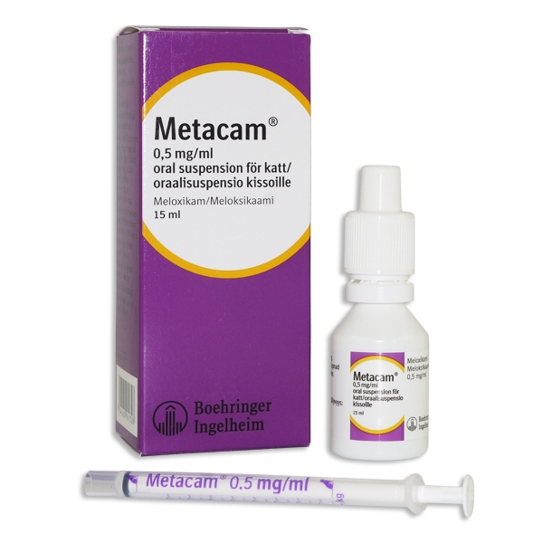 <p>Metacam, Meloxikam</p>