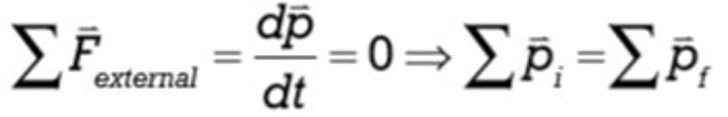 <p>Conservation of Momentum. It may seem obvious, however, you need to remember when it is valid.</p>