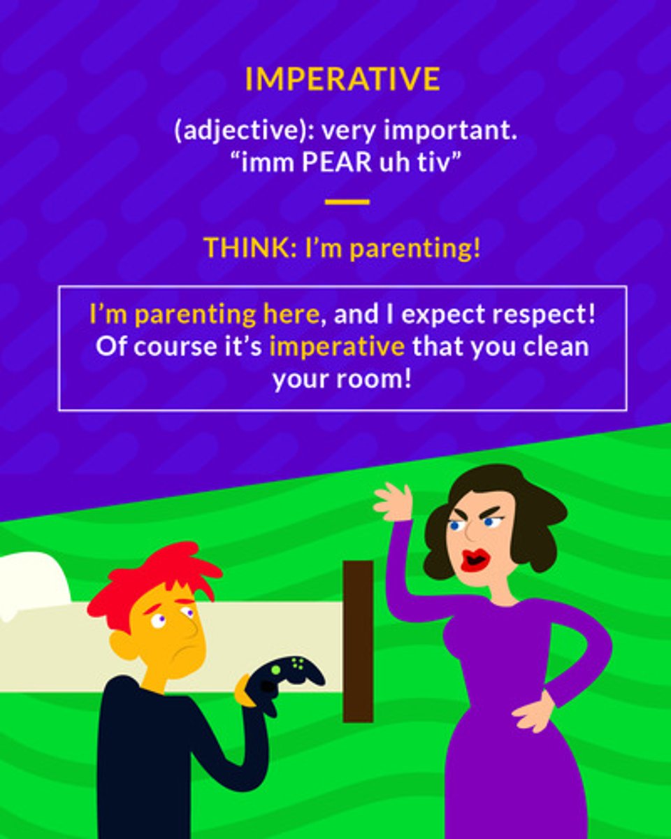 <p>extremely necessary; vitally important</p><p>(adj.) very important</p>