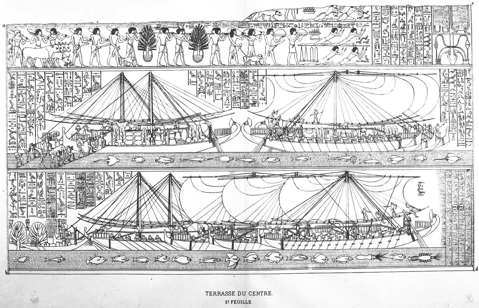 <p>Expedition to Punt reliefs, Deir el-Bahri</p>