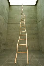 <p>Martin Puryear (*1941) Ladder, for Booker T. Washington, 1996, Ash and maple, Modern Art Museum of Forth Worth</p>