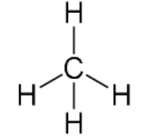 <p>Four bonding regions; no lone pair</p>