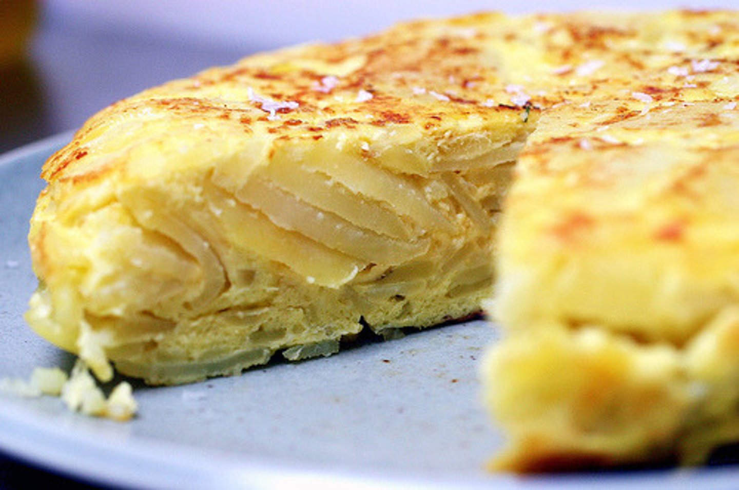 <p>potato omelette</p>