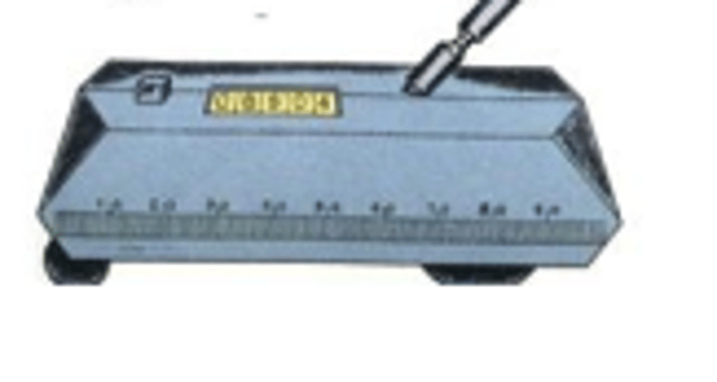 <p>is used to measure relatively long distances such as those in highway construction</p>