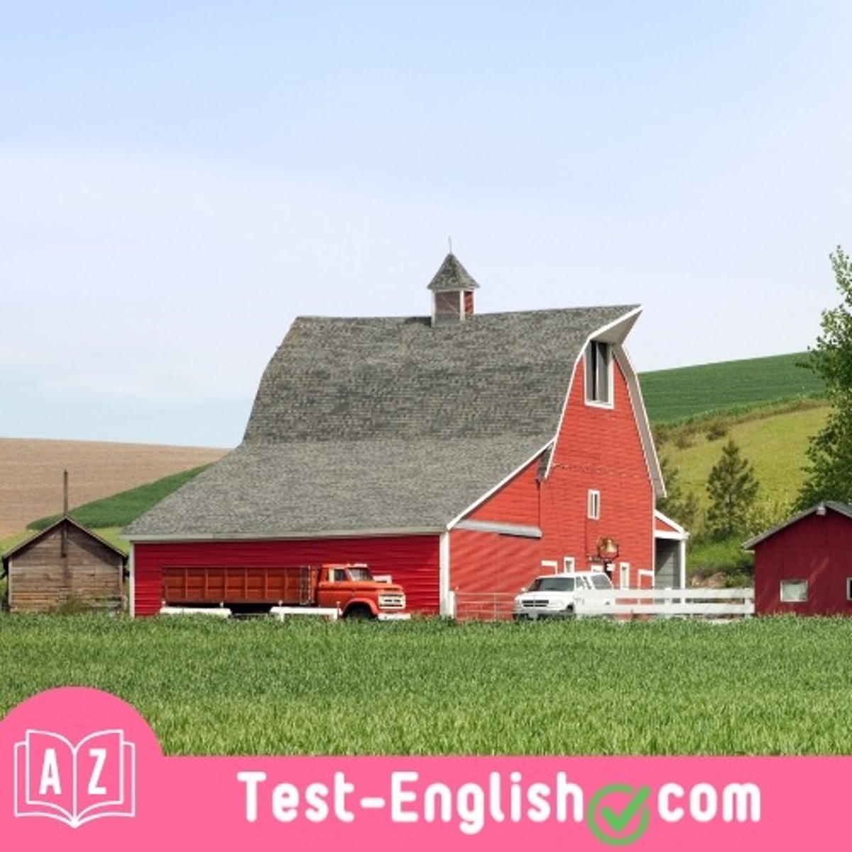 <p>The farmer and his family invited me into the _____.</p>