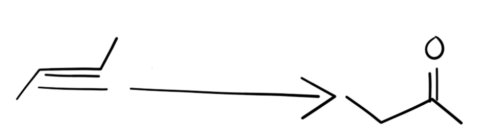<p>What is the reactant for this</p>