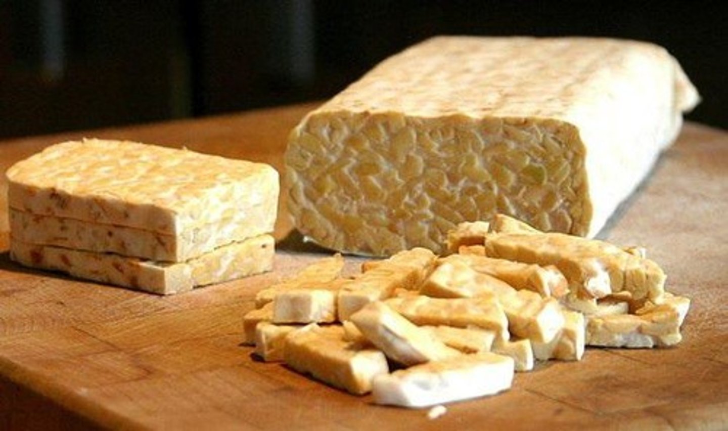 <p>A fermented soybean product used as a meat analogue.</p>