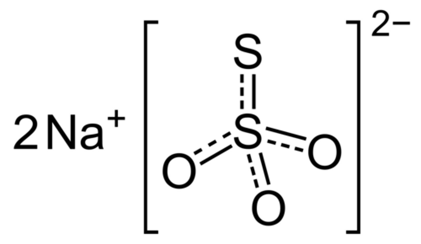 <p>S2O3(2-)</p>