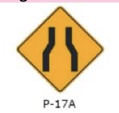 La siguiente señal vertical reglamentaria P-17A, indica: