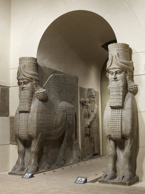 <ol start="25"><li><p>Lamassu from the citadel of Sargon II</p></li></ol><p></p>
