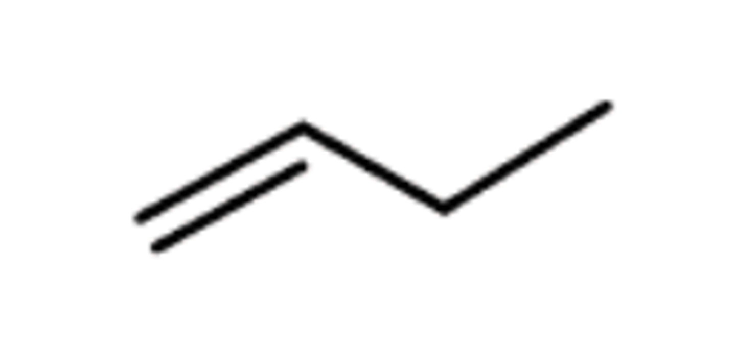 <p>C=C DOUBLE bonds</p>
