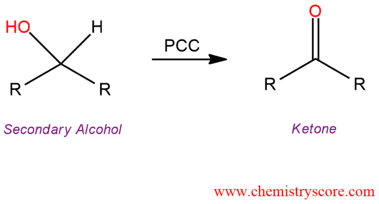 <p>Can be oxidized to ketones by PCC or any stronger oxidizing agent</p>