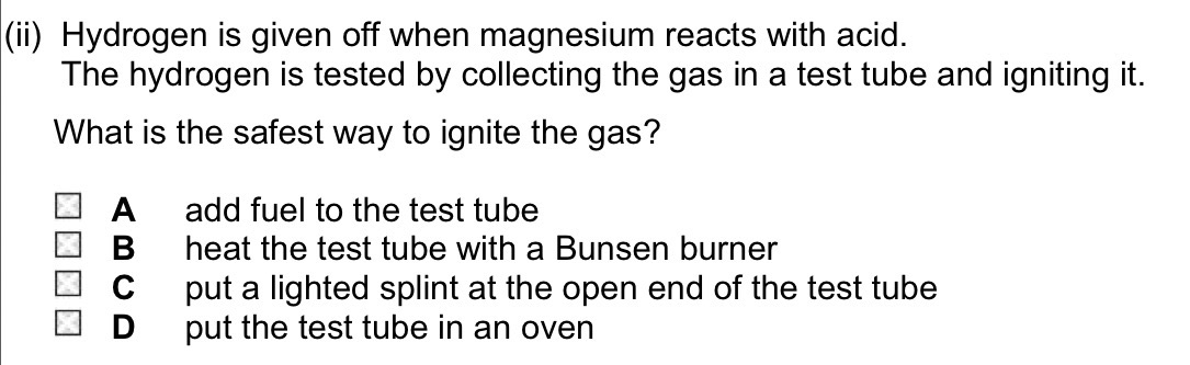 <p>Pick A, B, C and D.</p>
