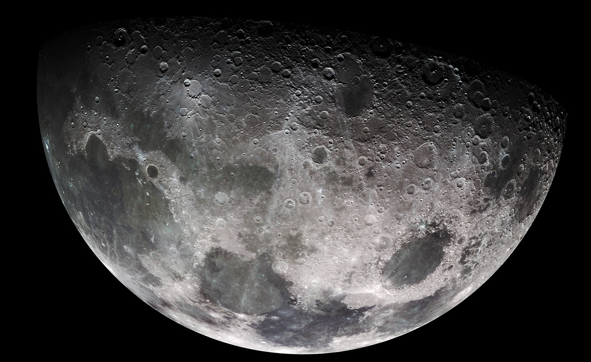 <p><span>On this photo of the Moon, click on the largest Maria</span></p>