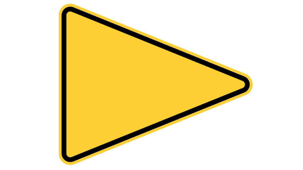 <p>A sign with this shape means: </p><p>No passing zone.</p><p>Right turn permitted on red.</p><p>Yield right-of-way.</p>