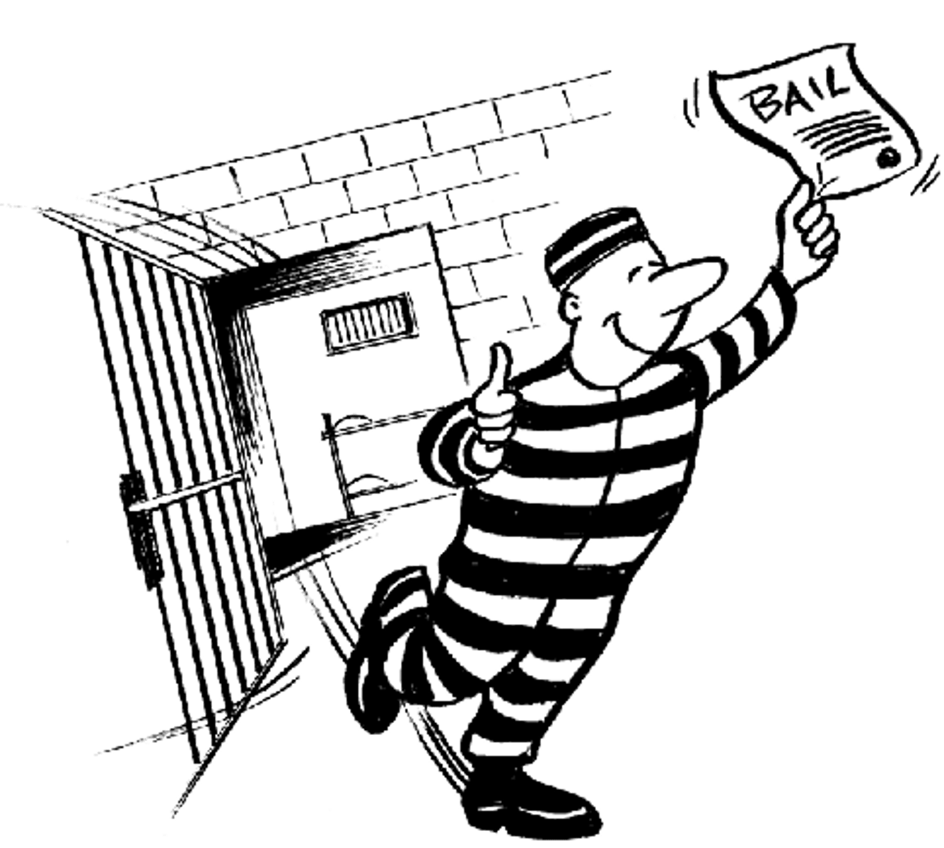 <p>an amount of money posted as a security to allow the charged individual to be freed while awaiting trial</p>